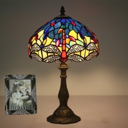 25 cm Lampu Meja Tiffany...