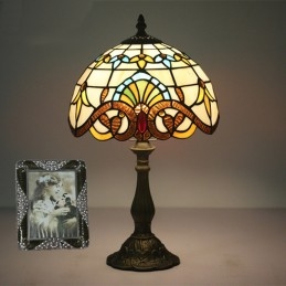 25 cm Lampu Meja Tiffany...