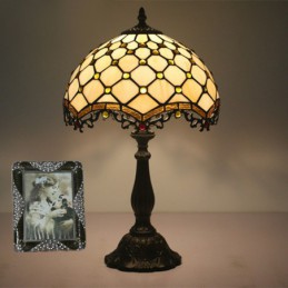 Lampu Meja Tiffany Gaya...