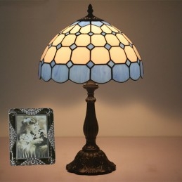 Lampu Meja Tiffany Gaya...