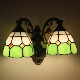 Lampu Dinding Tiffany Kaca...