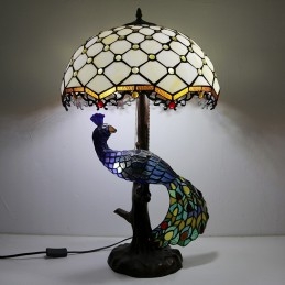 Lampu Meja Gaya Tiffany...