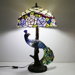 Lampu Meja Gaya Tiffany...