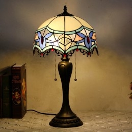 Lampu Meja Gaya Tiffany 12...