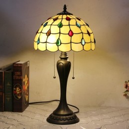 Lampu Meja Gaya Tiffany 12...