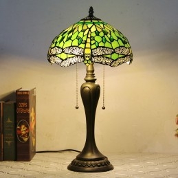 Lampu Meja Gaya Tiffany 12...