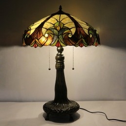 Lampu Meja Tiffany Retro 18...