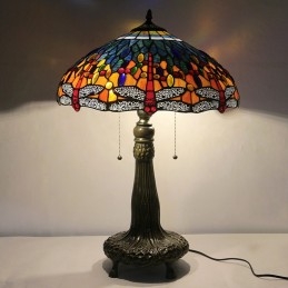 Lampu Meja Tiffany Retro 18...