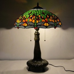 Lampu Meja Tiffany Retro 18...