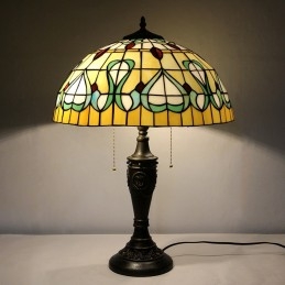 Lampu Meja Tiffany Retro 20...