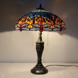 Lampu Meja Tiffany Retro 18...