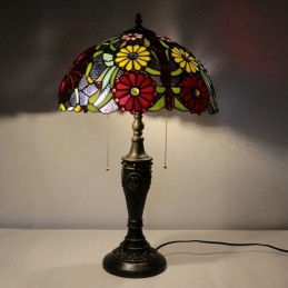 Lampu Meja Tiffany Retro 16...