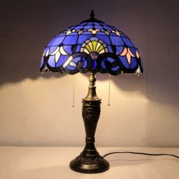 Lampu Meja Tiffany Retro 16...