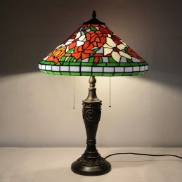 Lampu Meja Tiffany Retro 16...