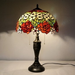 Lampu Meja Tiffany Retro 16...