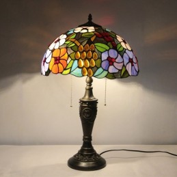 16 Inci Retro Tiffany Lampu...