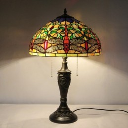 Lampu Meja Tiffany Retro 16...