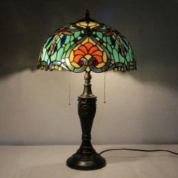 Lampu Meja Tiffany Retro 16...