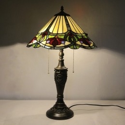 Lampu Meja Tiffany Retro 16...