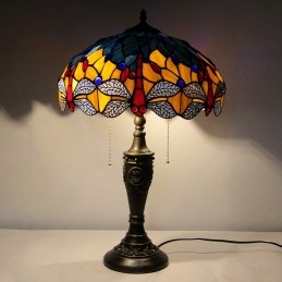 Lampu Meja Tiffany Retro 16...