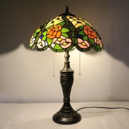 Lampu Meja Tiffany Retro 16...