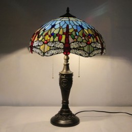 Lampu Meja Tiffany Retro 16...