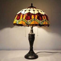 Lampu Meja Tiffany Retro 16...