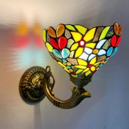 Lampu Dinding Gaya Tiffany...